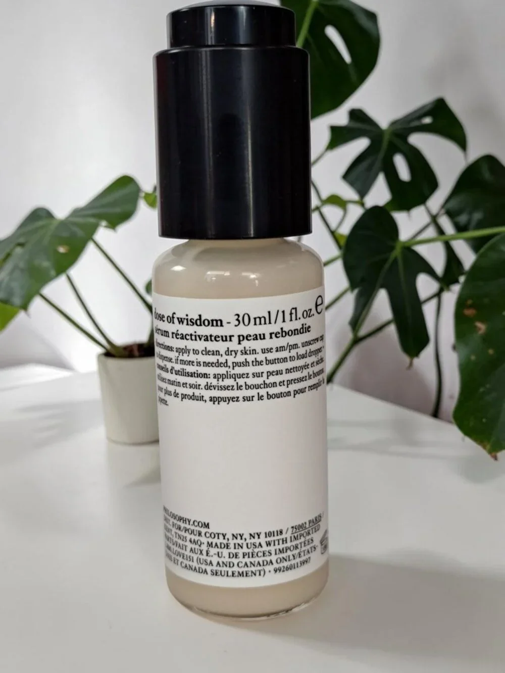 Philosophy Dose of Wisdom 30ml Bouncy Skin Reactivating Serum NWT in box